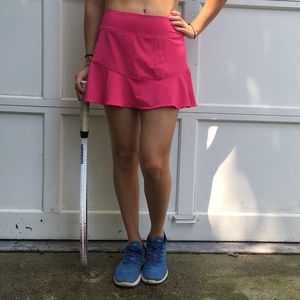 Pink Nike tennis skirt